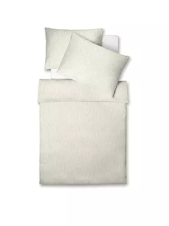 FLEURESSE | Damast-Bettwäsche "Opal" 70x90cm/140x200cm | creme